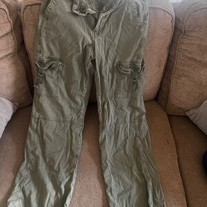 American Eagle Outfitters Sage Cargo Pants